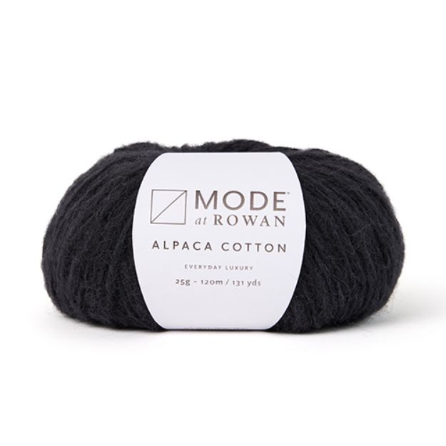 Picture of MODE at Rowan: Alpaca Cotton 25g Noir (010)